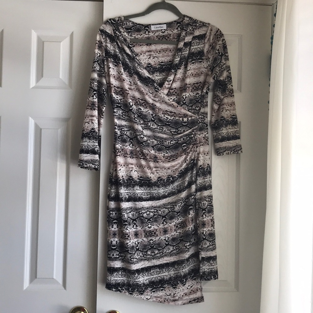 Calvin Klein Wrap Dress